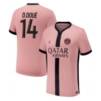 Camisa de time de futebol Paris Saint-Germain Desire Doue #14 Replicas 3º Equipamento 2024-25 Manga Curta